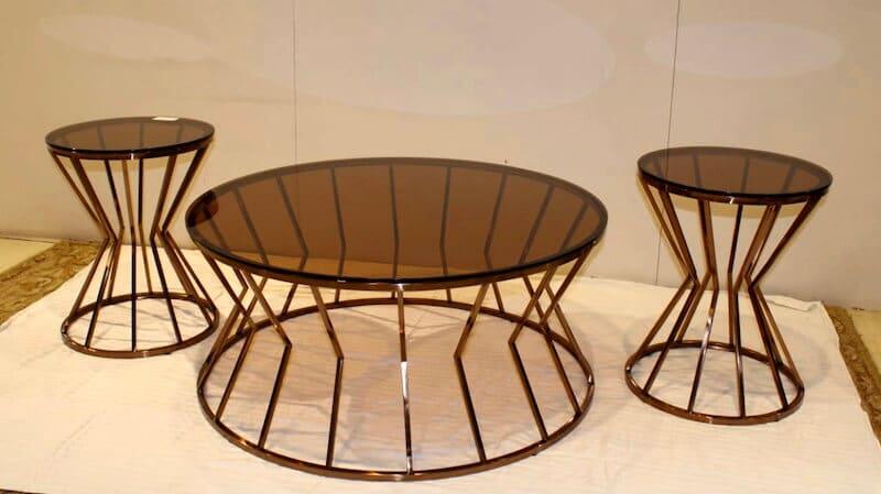 Gabby Bronze Centre Table, product view 1