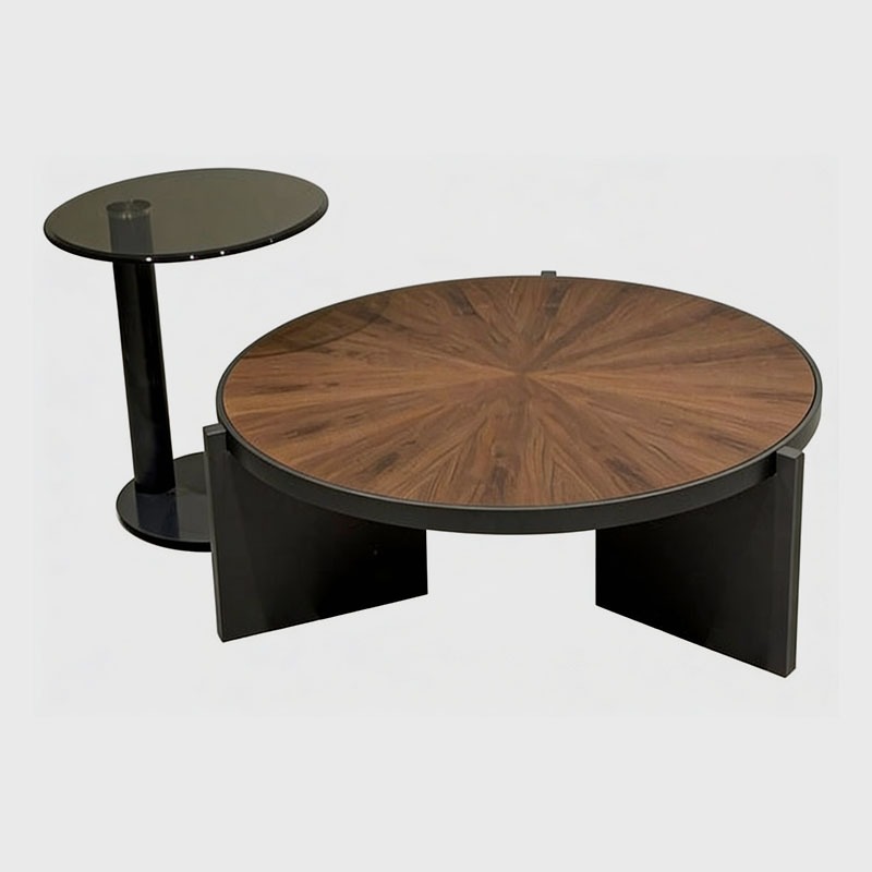 Oslo Luxury Wooden Center Table Set (Set of 2), product view 1