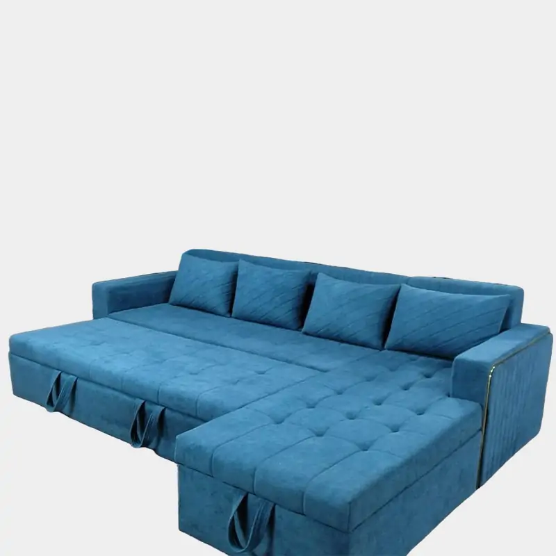 Avio L-Shape Corner Sofa Cum Bed, product view 1