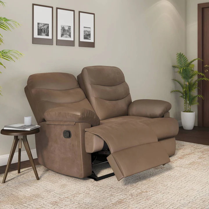 2 Seater Recliner Sofa – Comfortable Reclining Sofa Set, product view 1