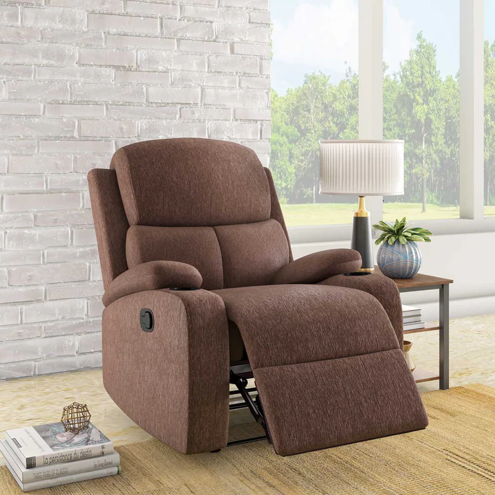 Brown Recliner Chair – Premium Comfort Sofa Recliner, product view 1