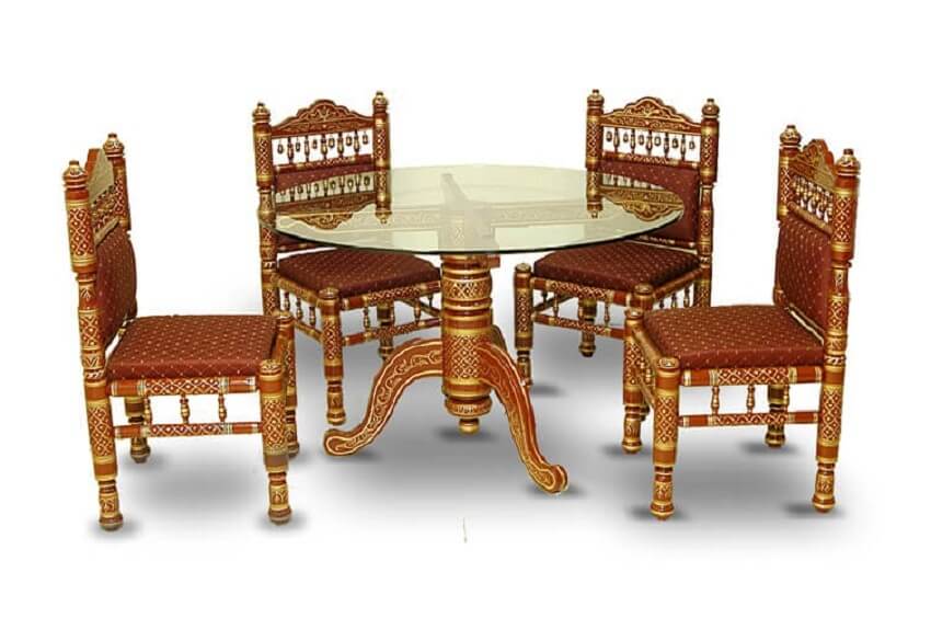 KALGI – SANKHEDA DINING SET, product view 1