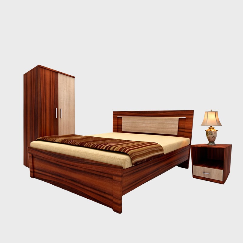 Chica – 2 Door Bedroom Set, product view 1