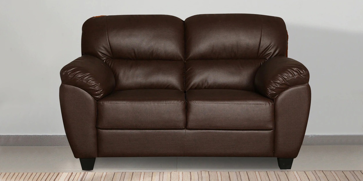 Dark Brown 2-Seater Sofa, product view 1